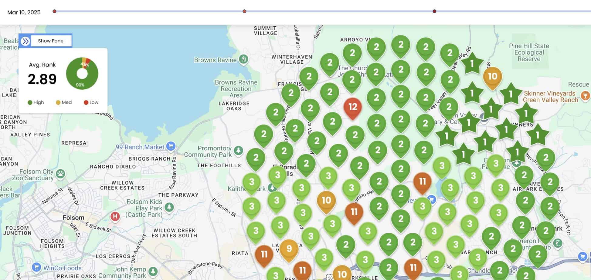 Neighborhood GeoGrid Scans
